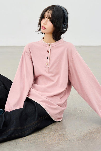 Loose Long Sleeve Top