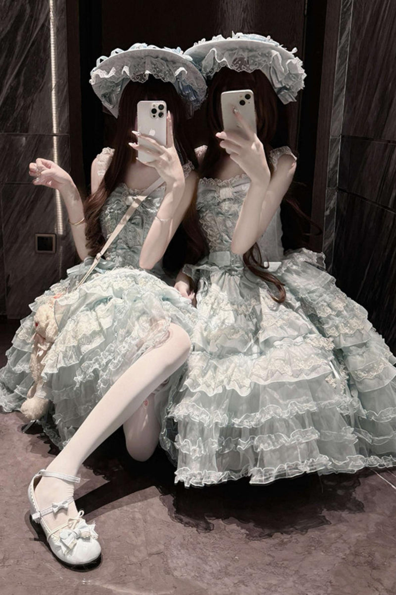 [pre-order] Dreamy Doll Wedding Dress + Headdress