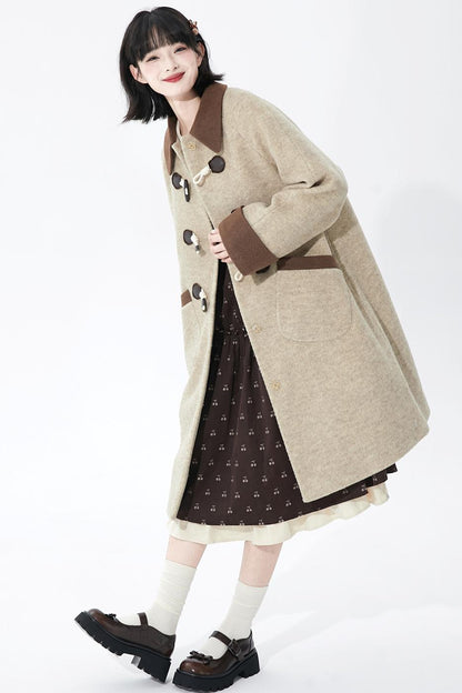 Cherry Doll Collar Retro Dress