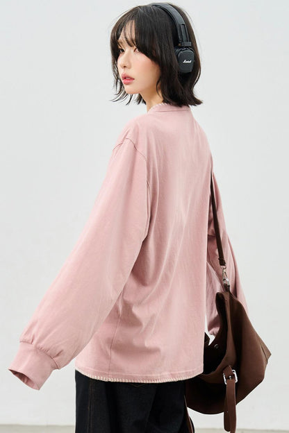 Loose Long Sleeve Top