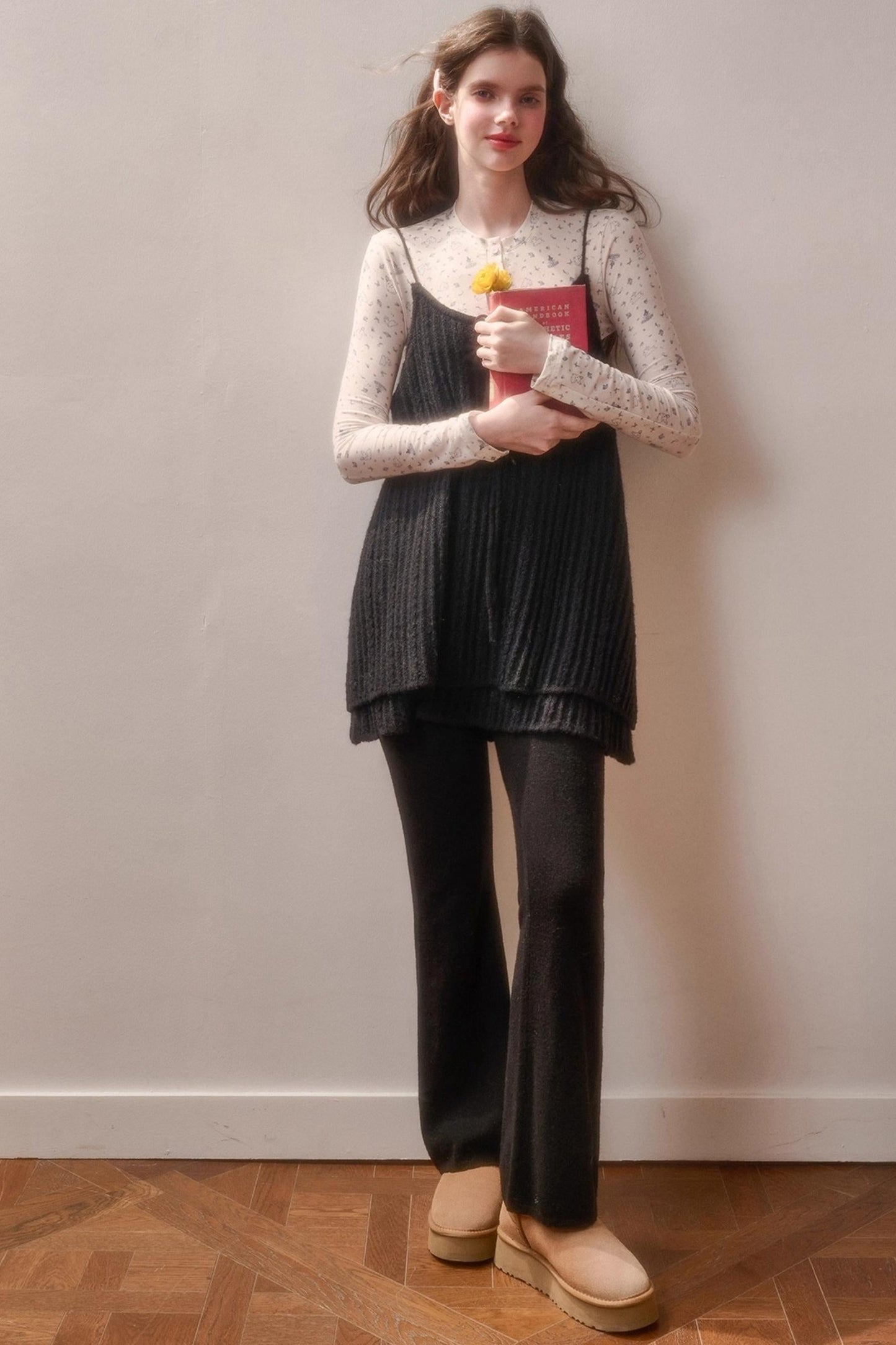 Retro Sweet Top + Slim Pants