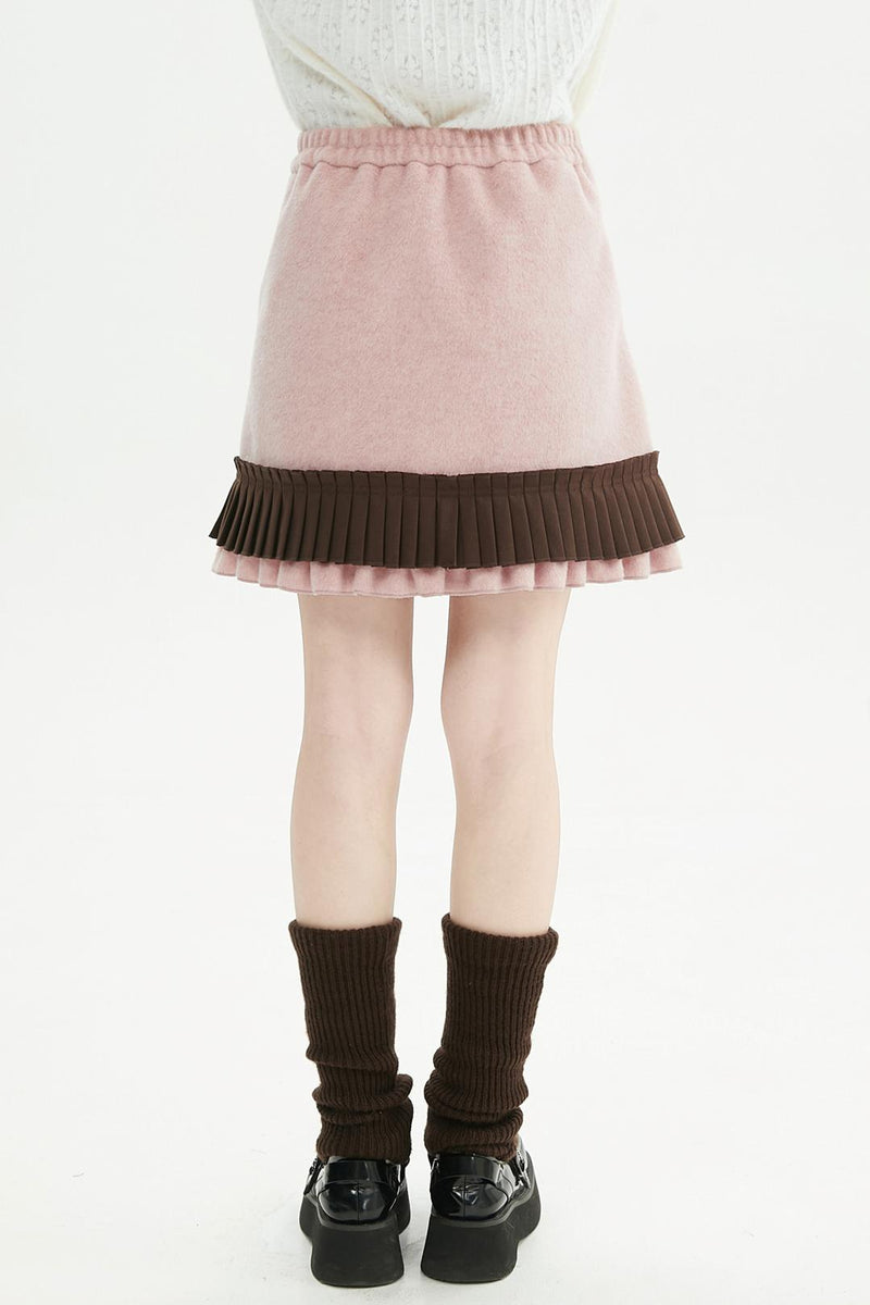 Retro Ribbon Doll Coat + Skirt