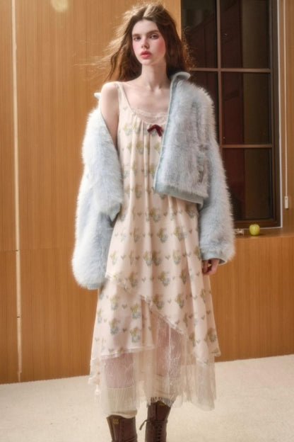 Milky Way Lace Fairy Dress