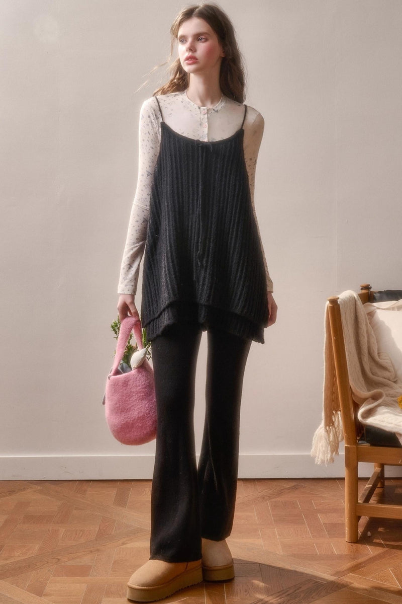 Retro Sweet Top + Slim Pants