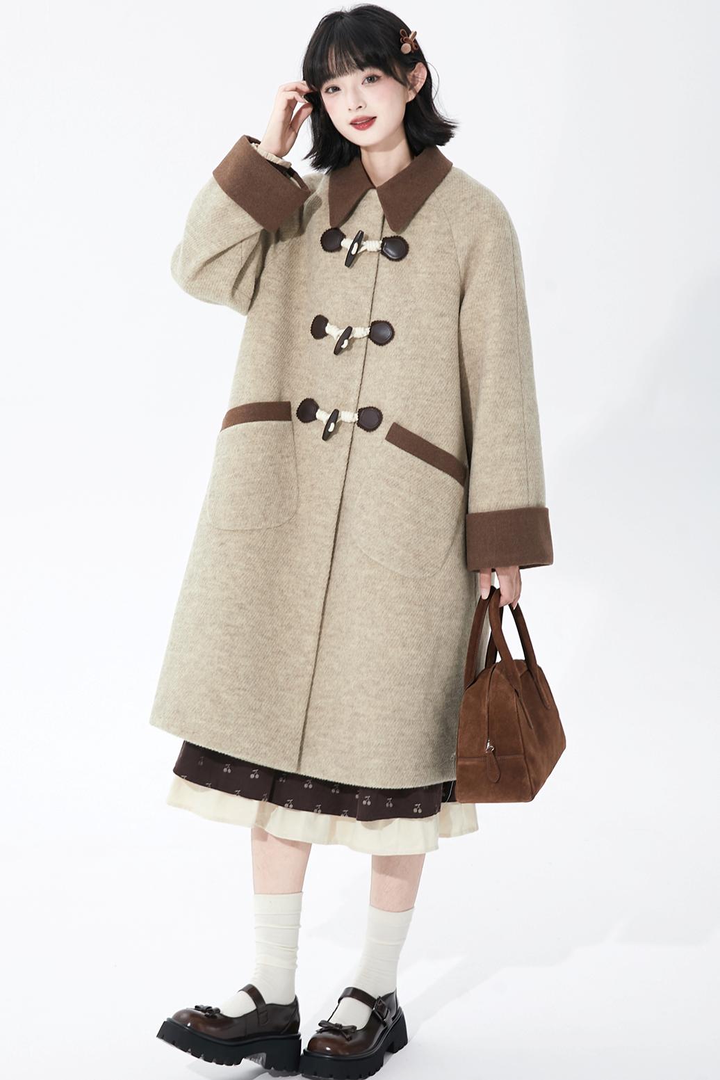Cherry Doll Collar Retro Dress