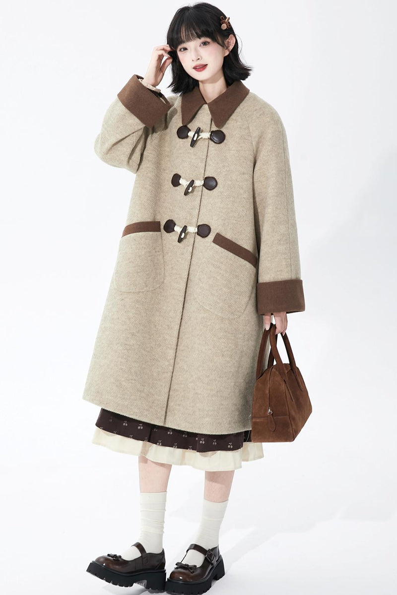 Cherry Doll Collar Retro Dress