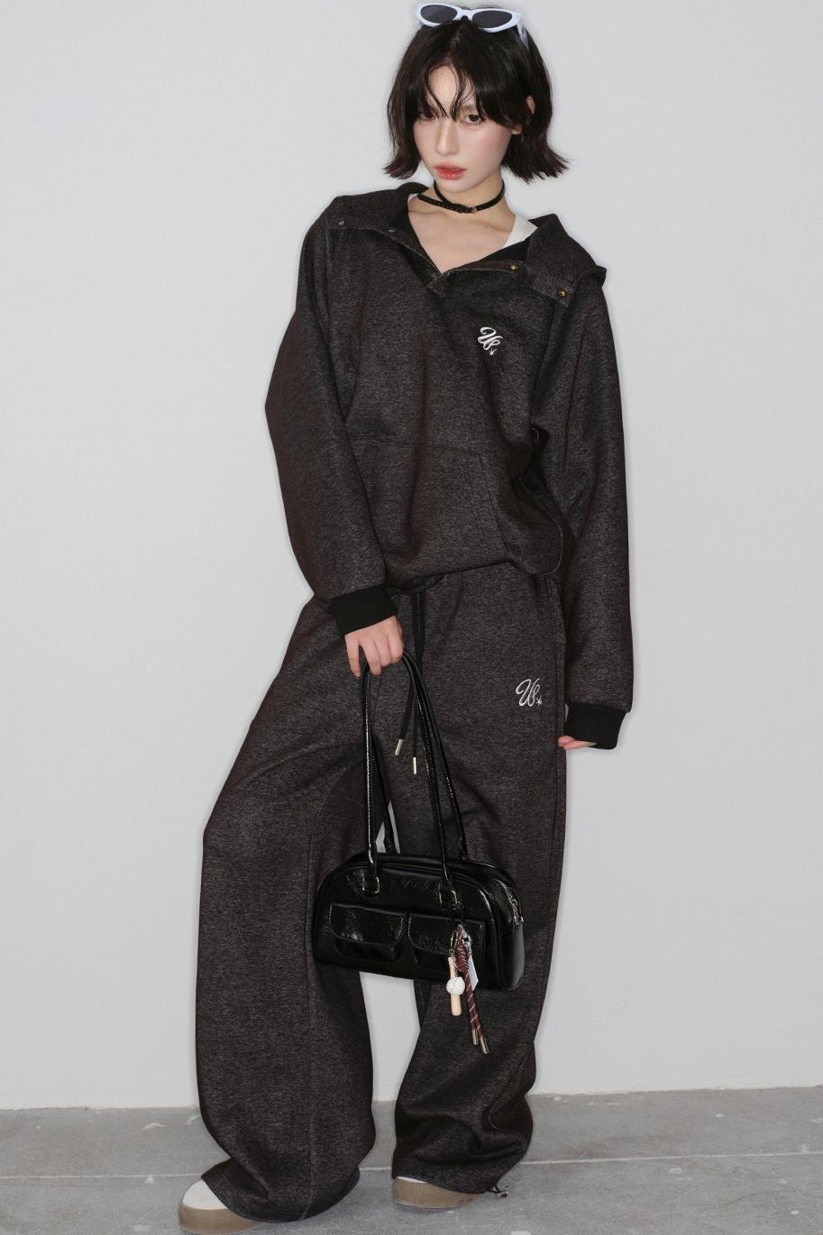 Hooded Sports Suit Jacket + Pants