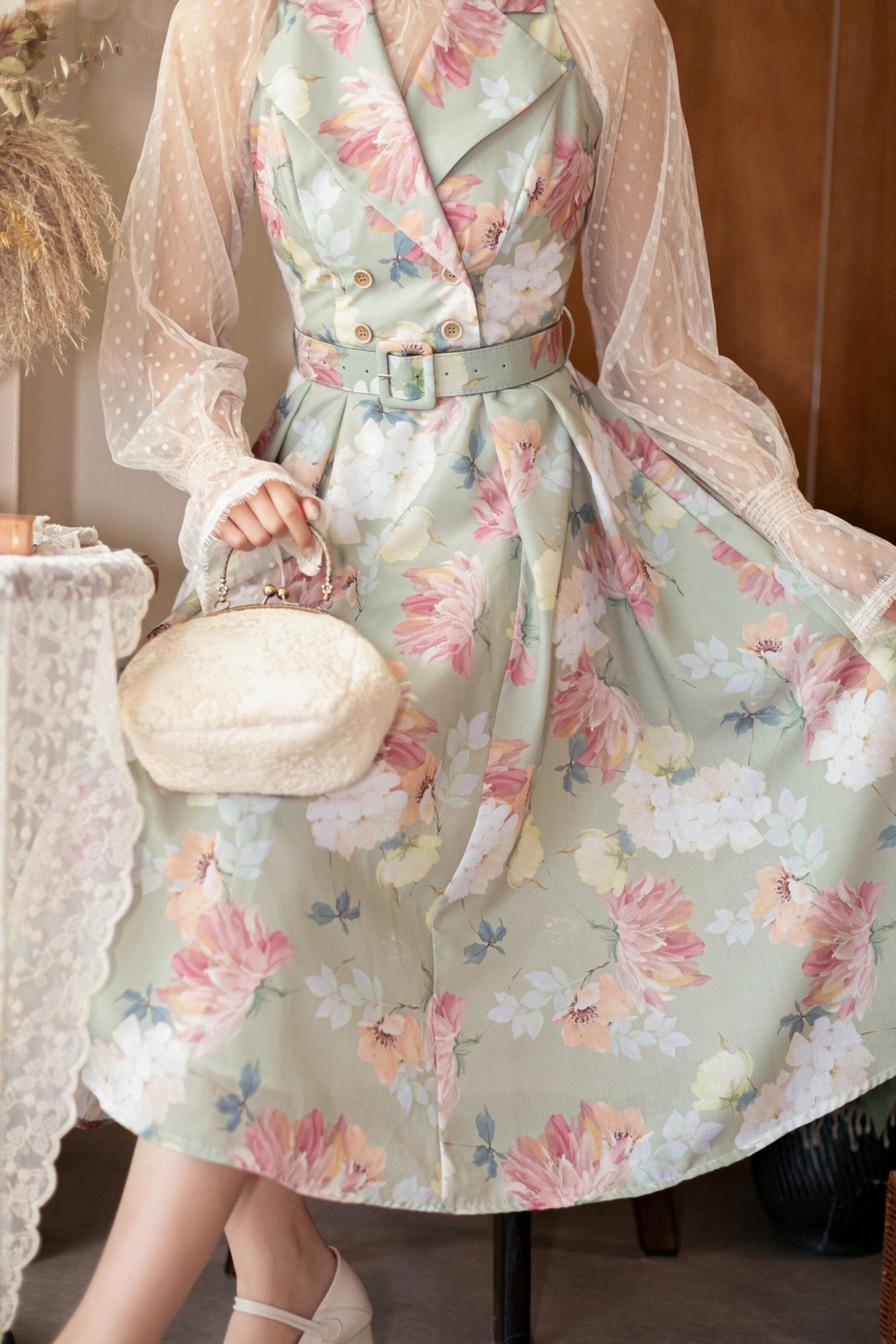French Flare Dress
