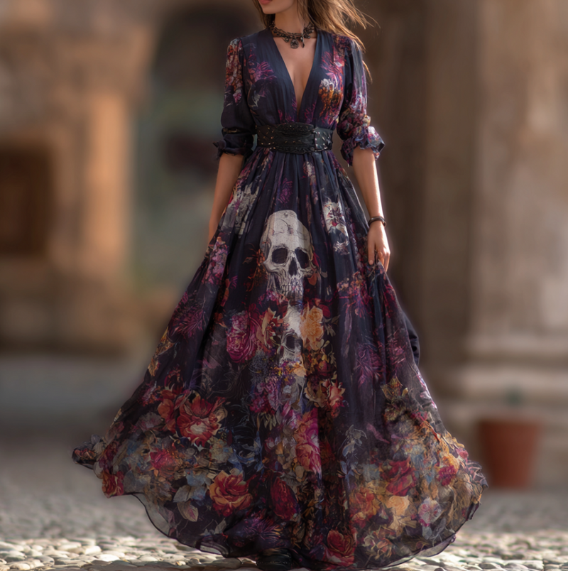 Subtly Elegant Dress with a Refined Vintage Look