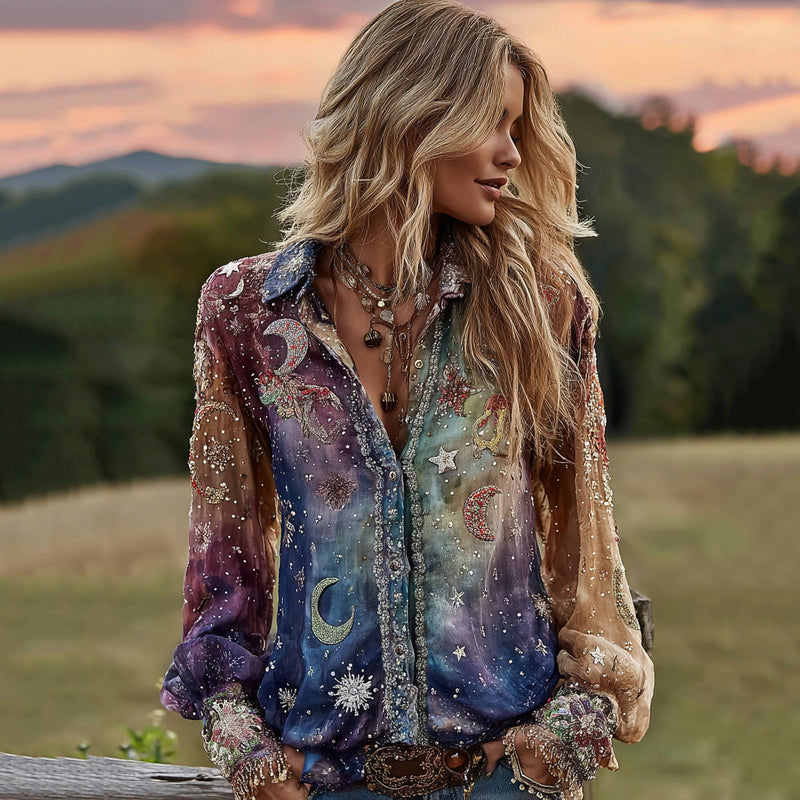 Subtly Elegant Shirt with a Refined Vintage Look