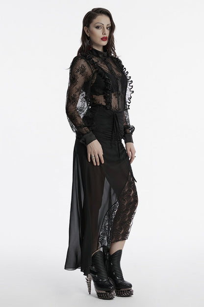 Casually Elegant Blouse with a Refined Edge