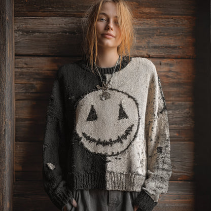 Classic Vintage Sweater with a Flattering Fit