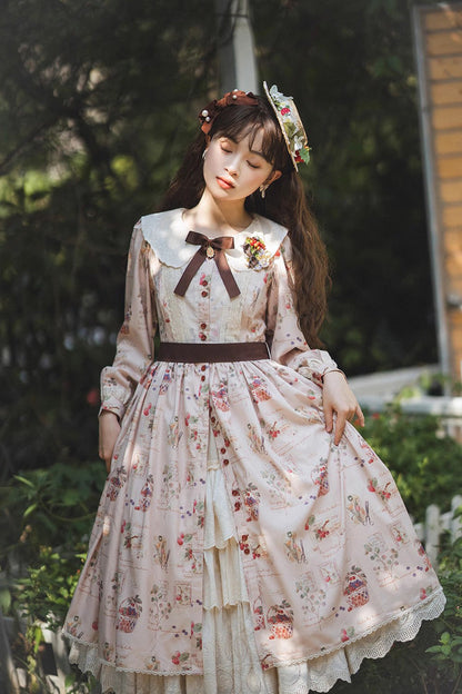 Subtly Elegant Dress with a Refined Vintage Look
