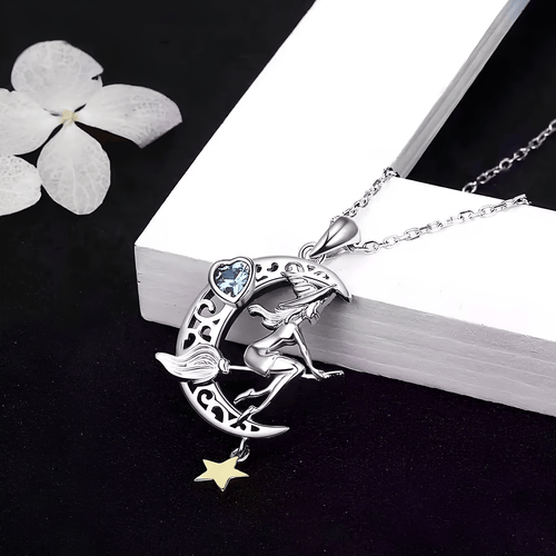 Bewitching Crescent Moon Intuition Necklace
