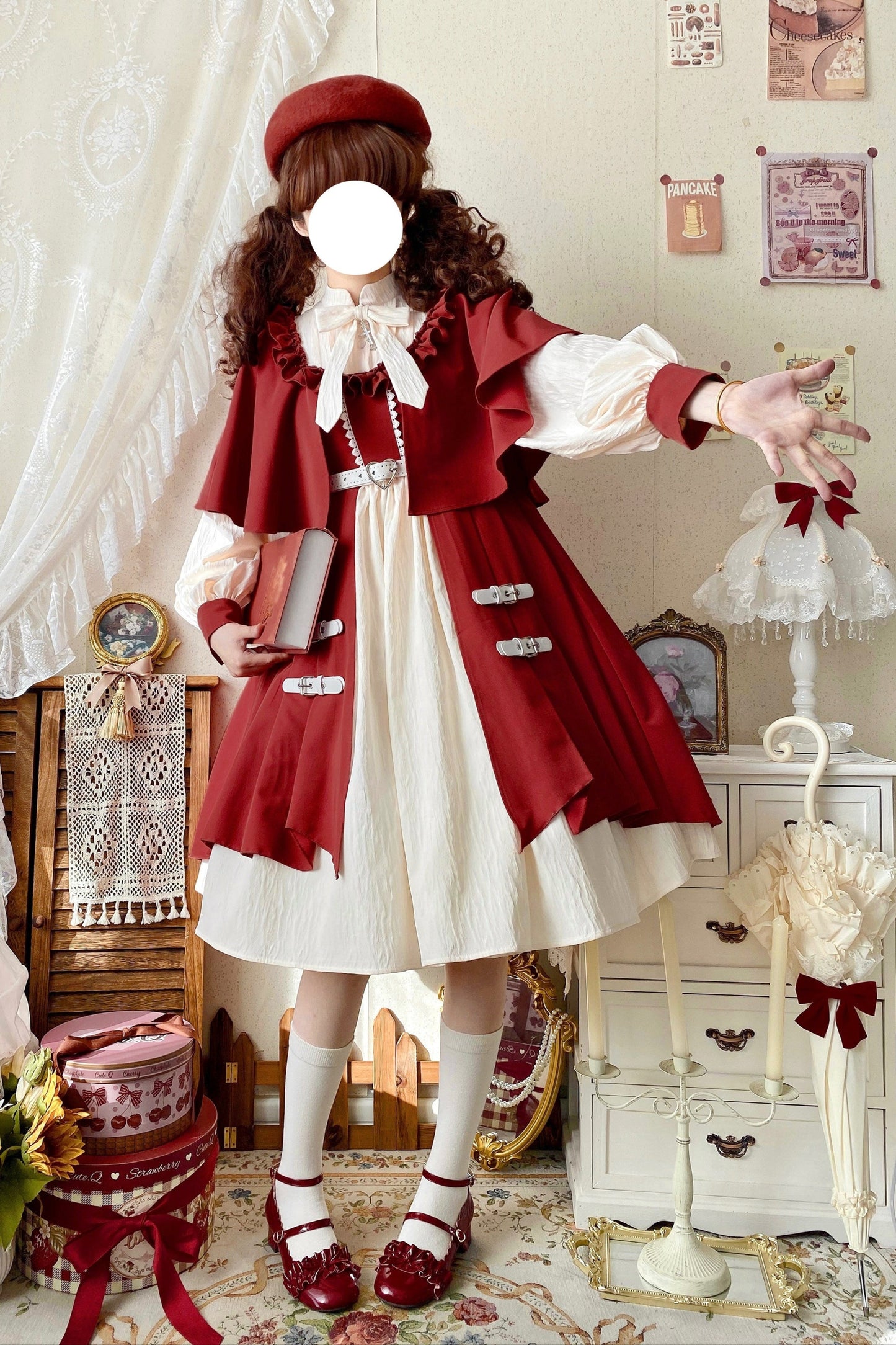 Fairy Tale Cape Lolita Daily Dress