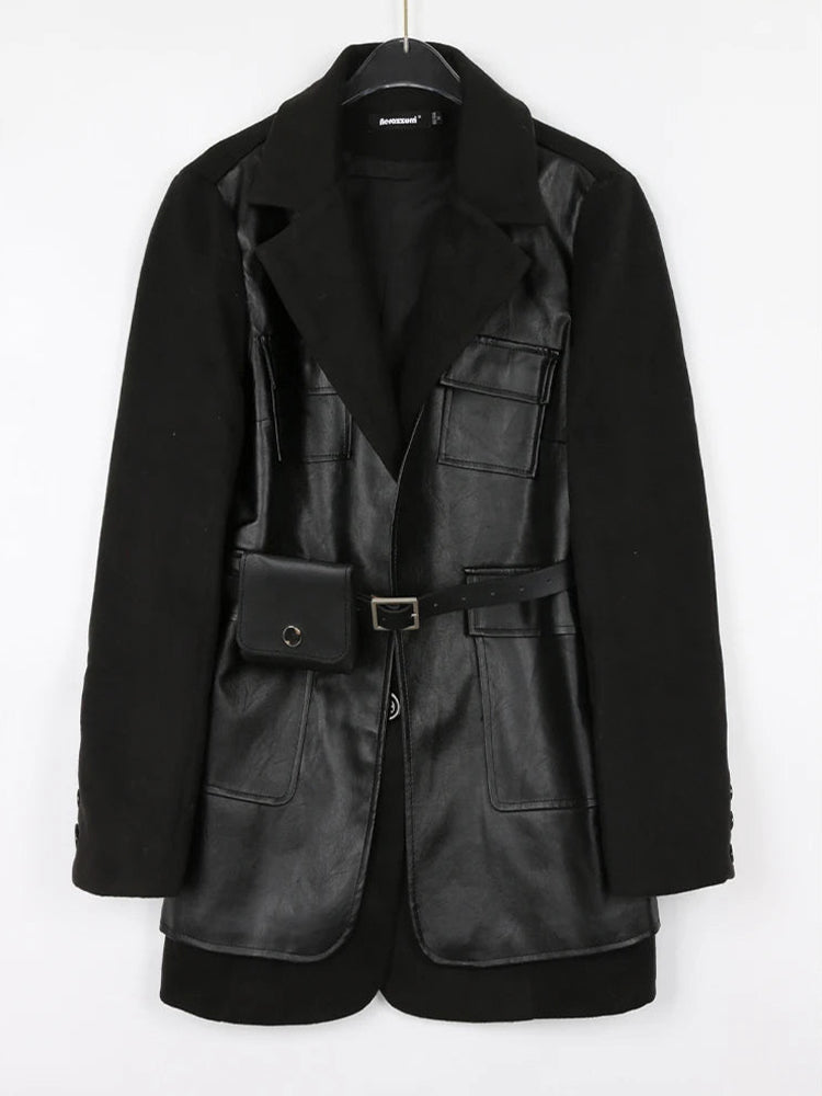 Leather Blazer