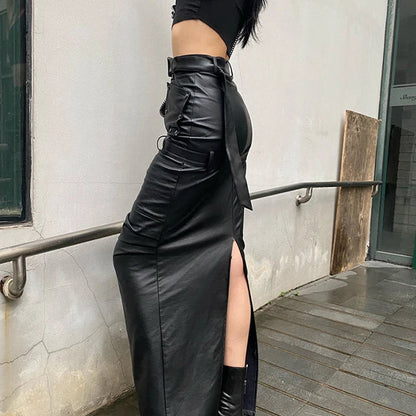 Leather Skirt