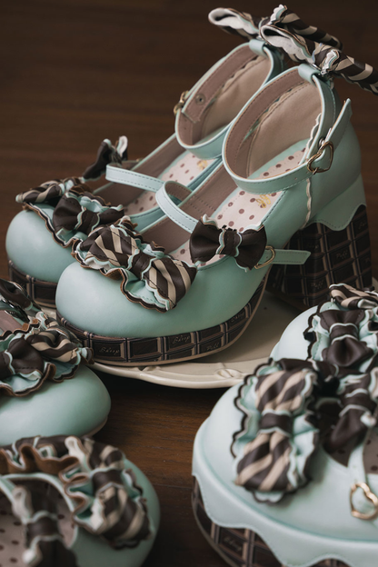 Chocolate Sweet Lolita Heels