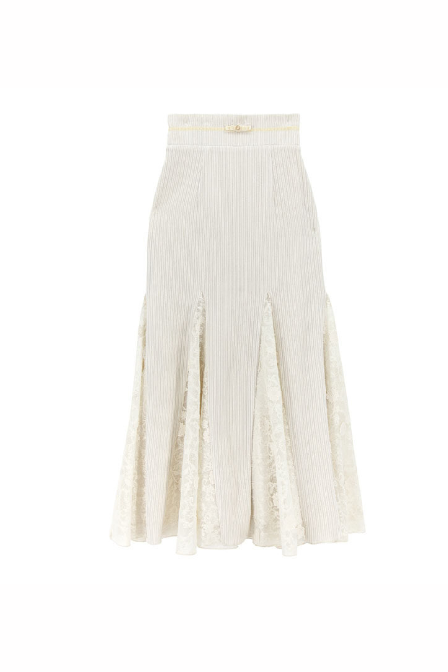 Moonlight Lace Knit Top + Long Skirt