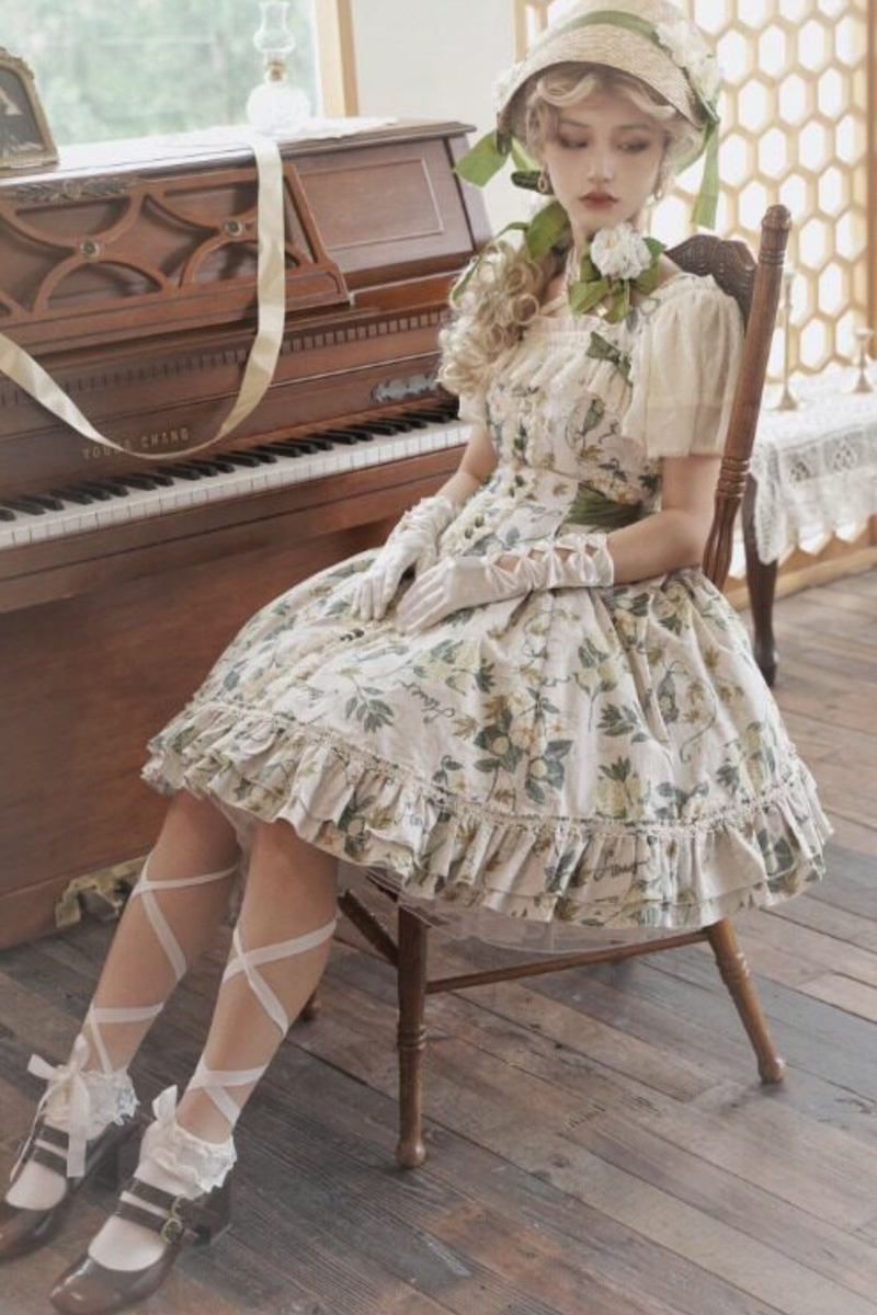 Camellia Moon River Jumper Skirt