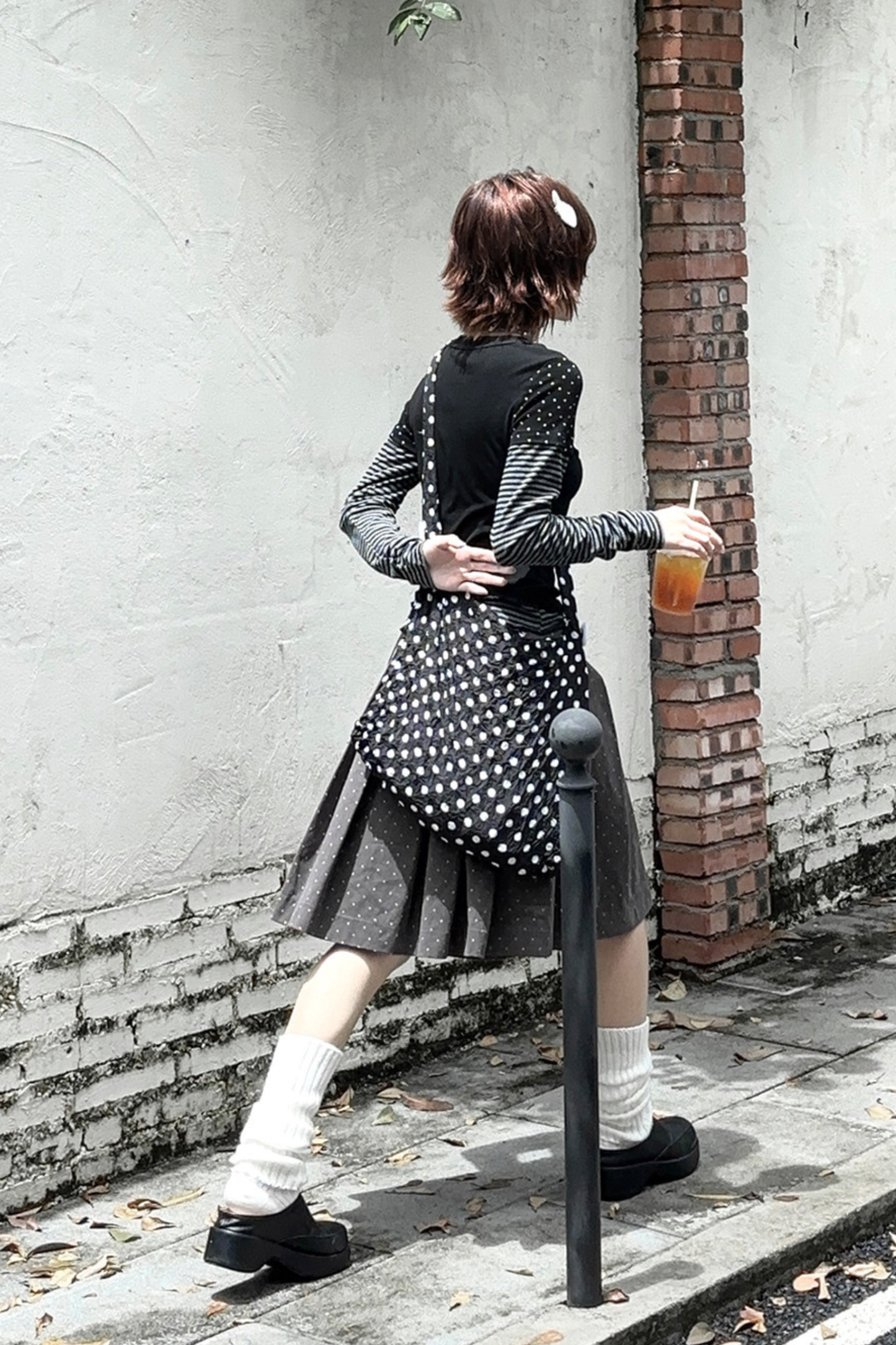 Heart Angel Top + Pleated Skirt