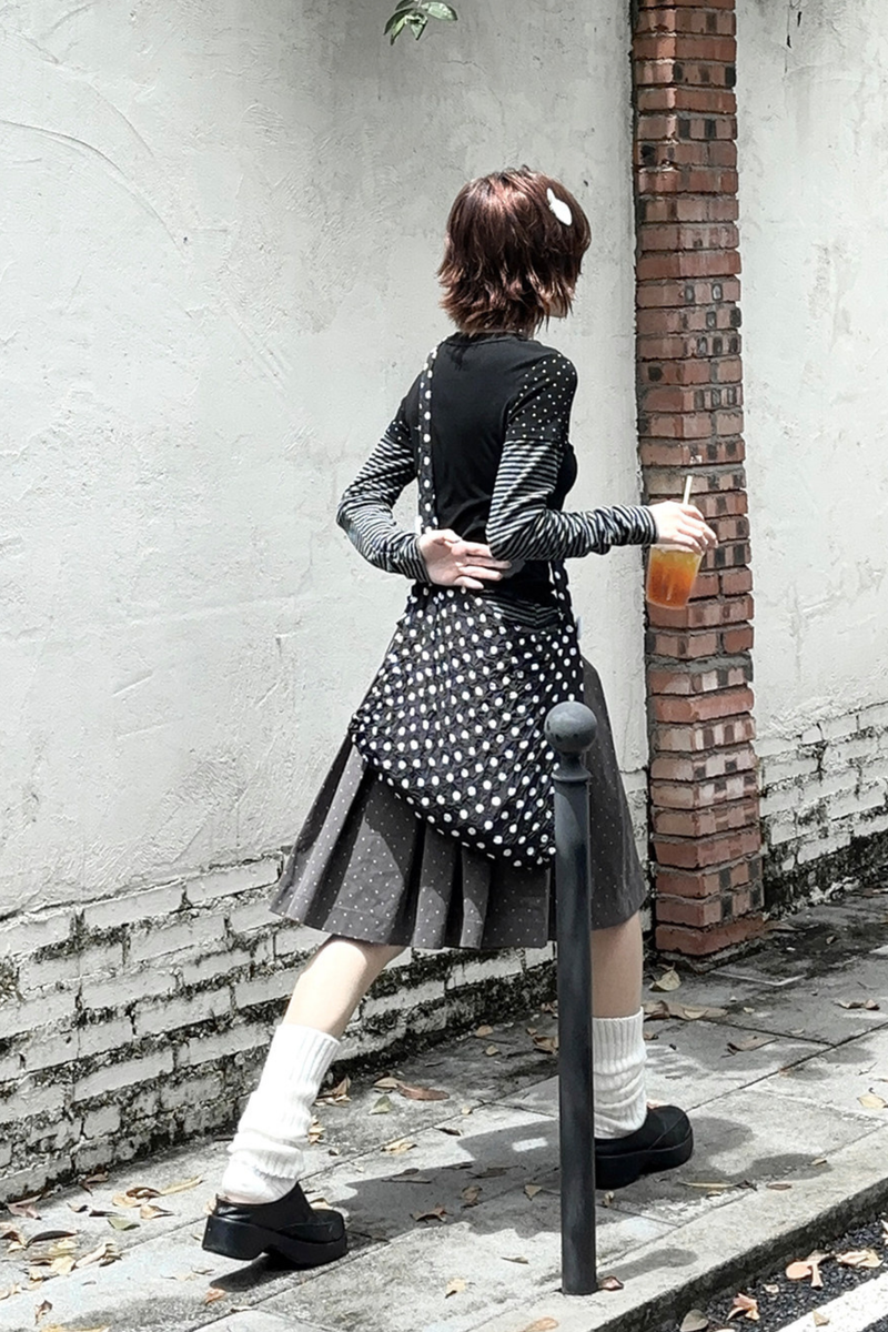 Heart Angel Top + Pleated Skirt
