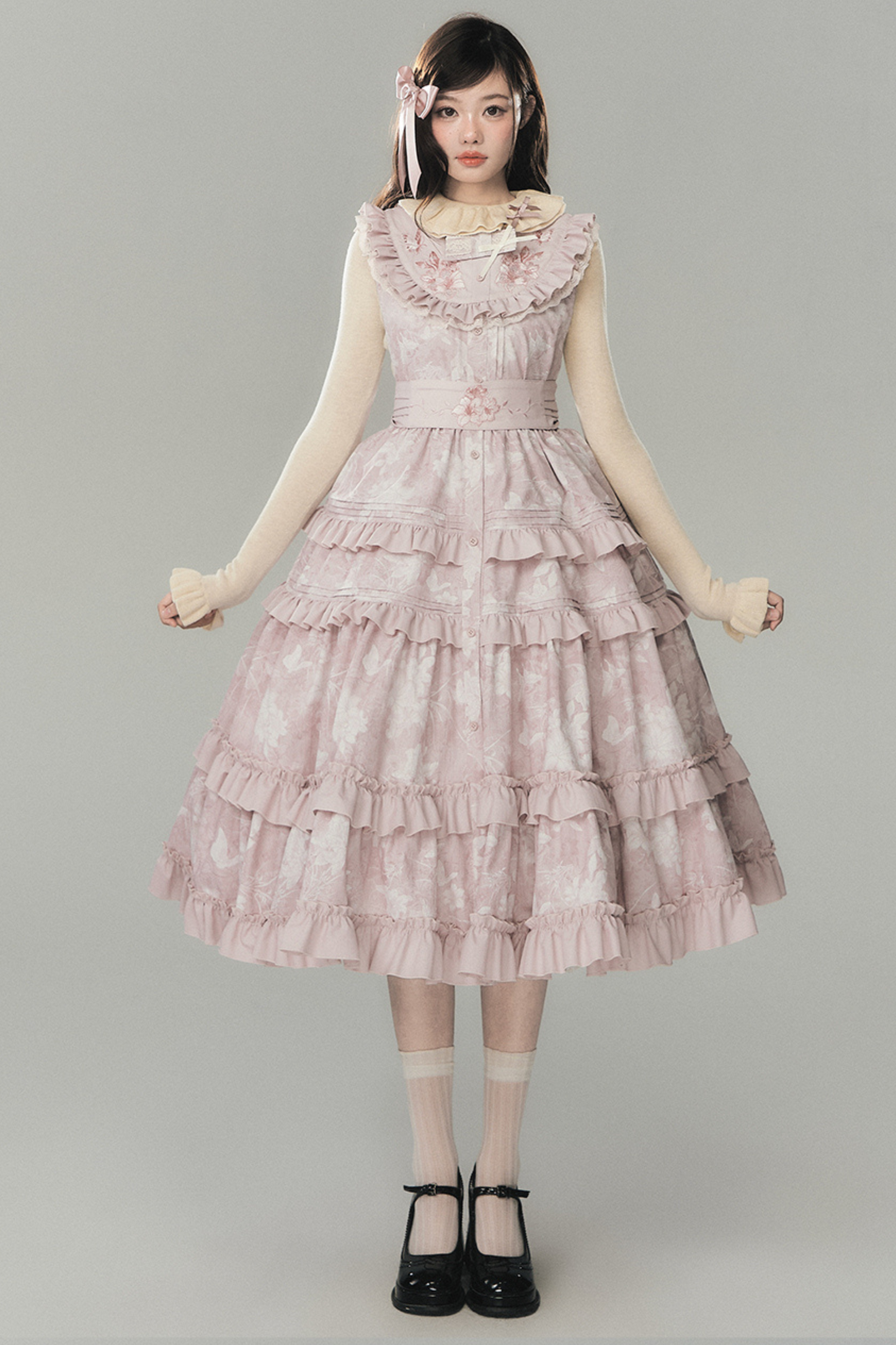 Lolita Vest Dress + Top + Belt