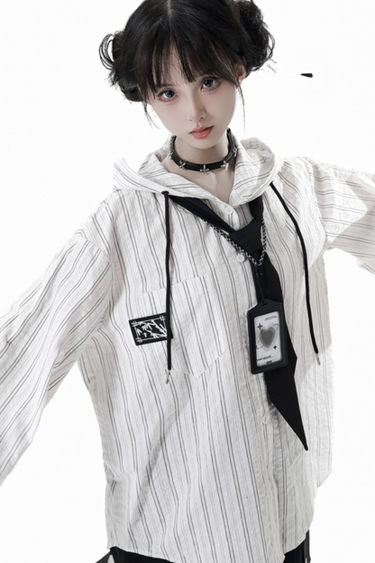 Striped Couple Girlfriend Chinese-style Set