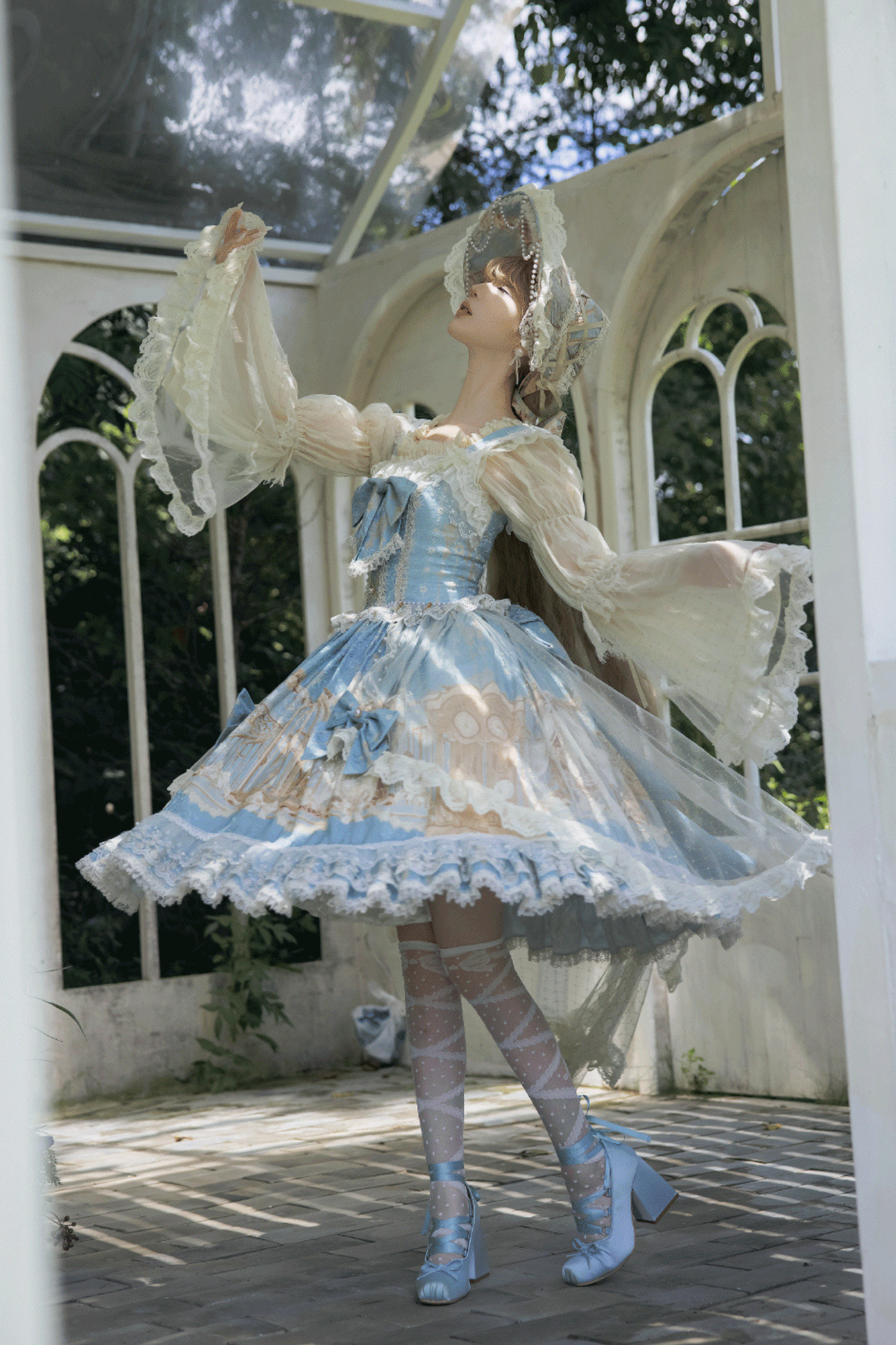 Unicorn Classical Princess Jumperskirt + Top + Bonnet + Catsuit