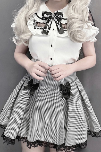 Doll Lace Top + Culottes