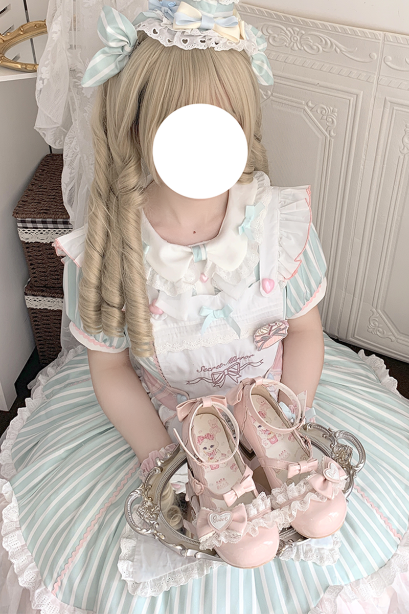 Lace Ribbon Lolita Shoes