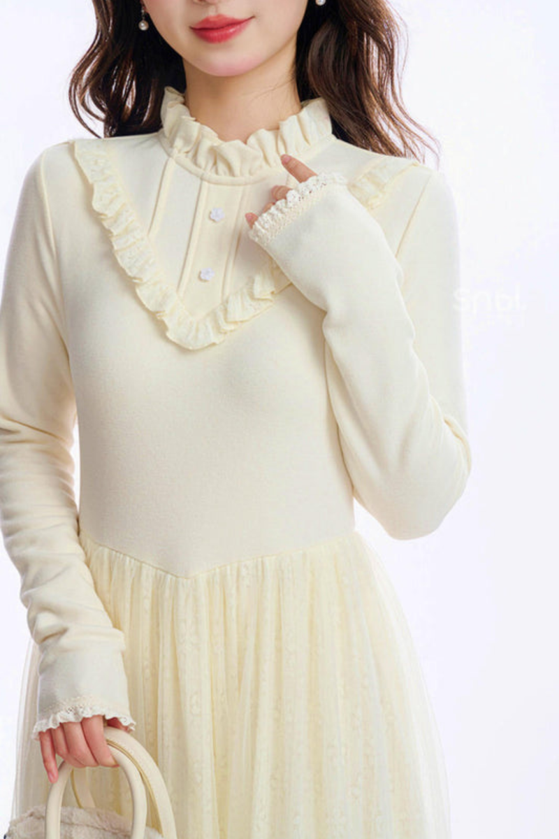 Mori Girl Winter Dress