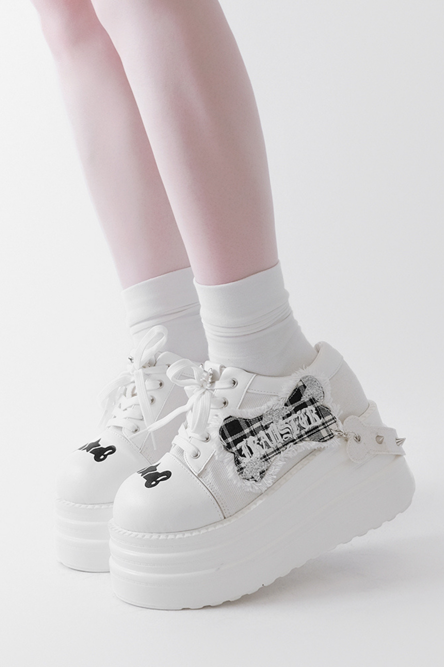 Rock and Roll Subculture Platform Sneakers