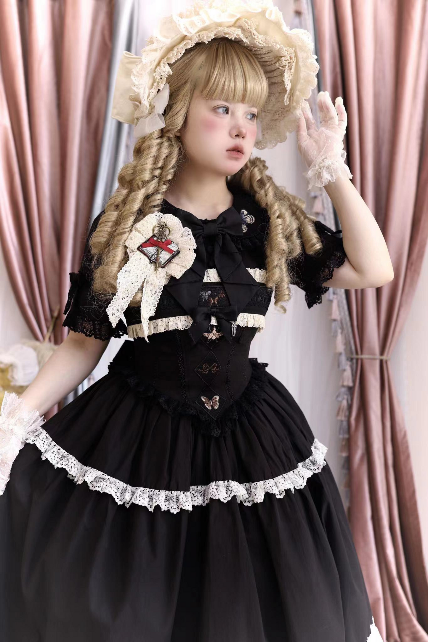 Spell Collection Room Stitch Fake Two Piece Dress