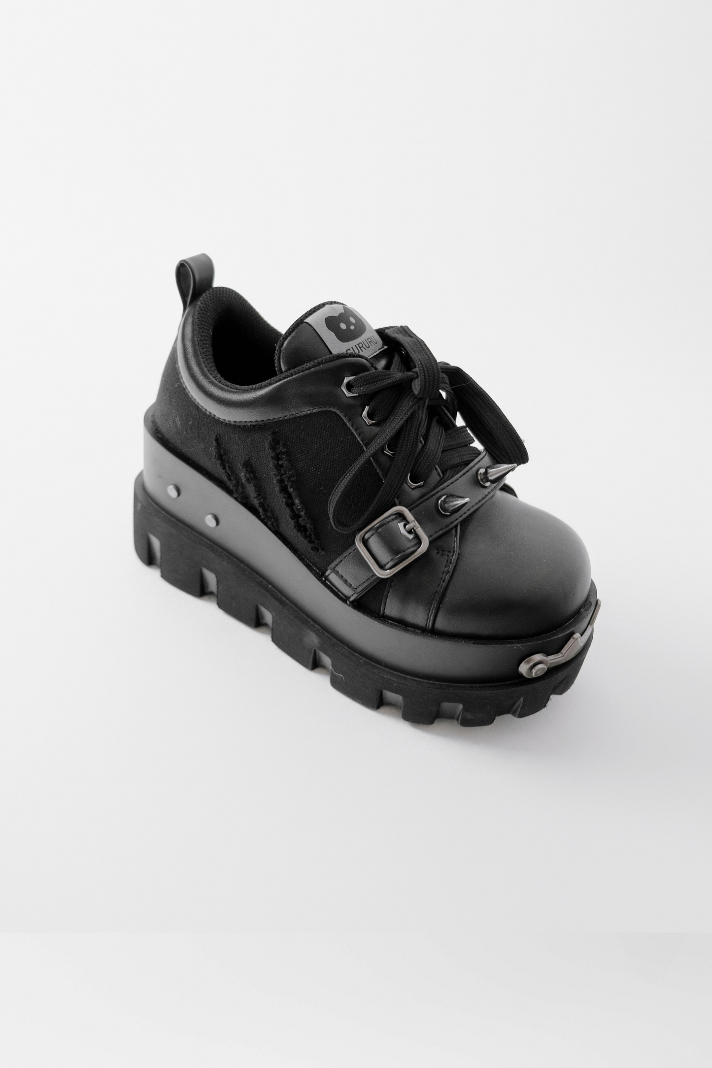Y2k Subculture Rivet Platform Sneakers