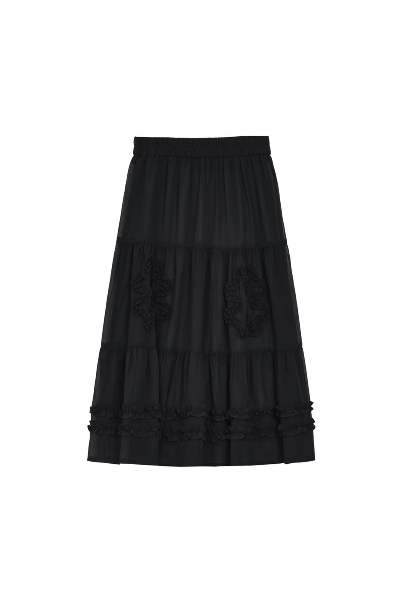 Y2k Striped V-neck Top + Skirt + Pants