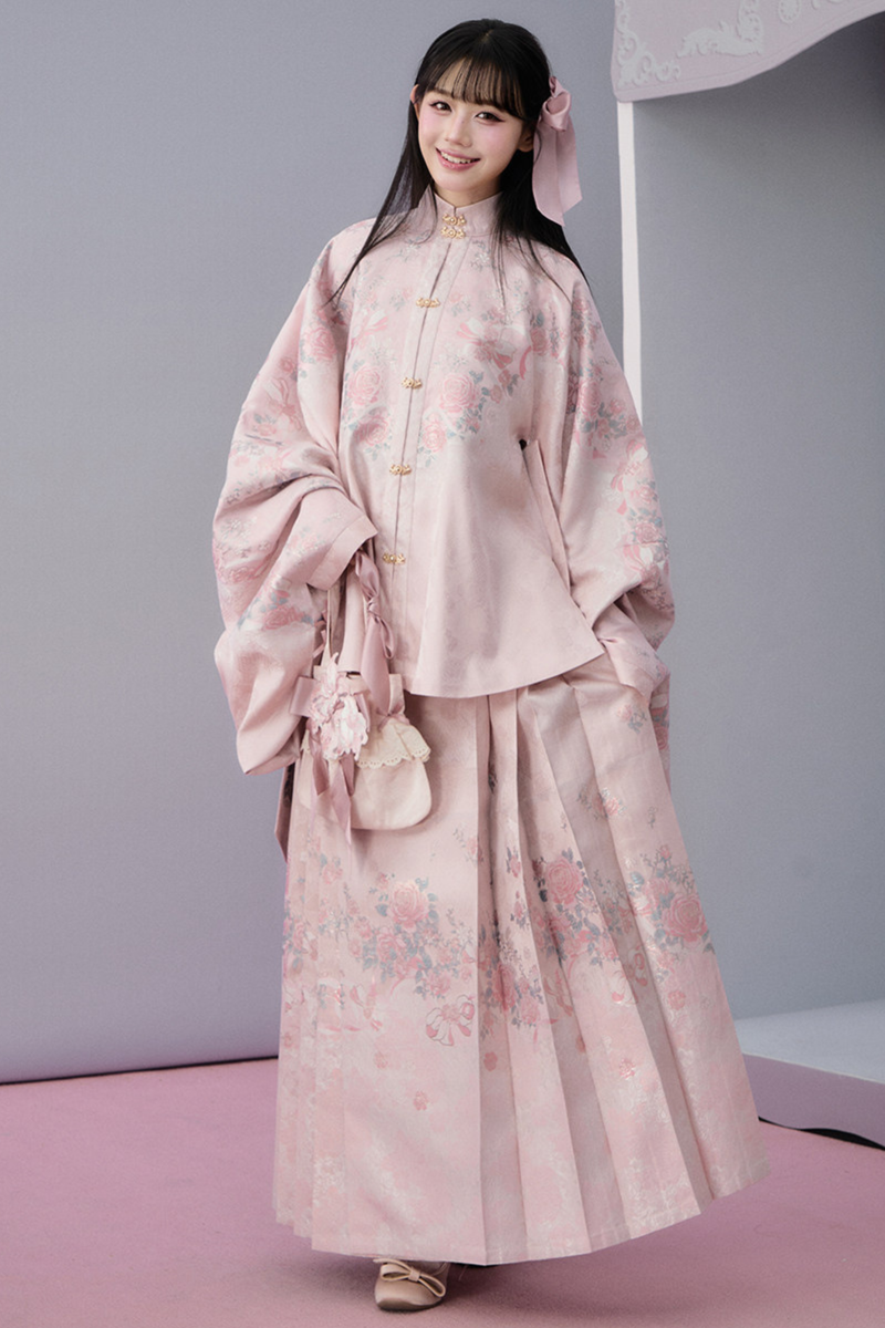 Rose Island Chinese-style Jacket + Skirt + Accessories