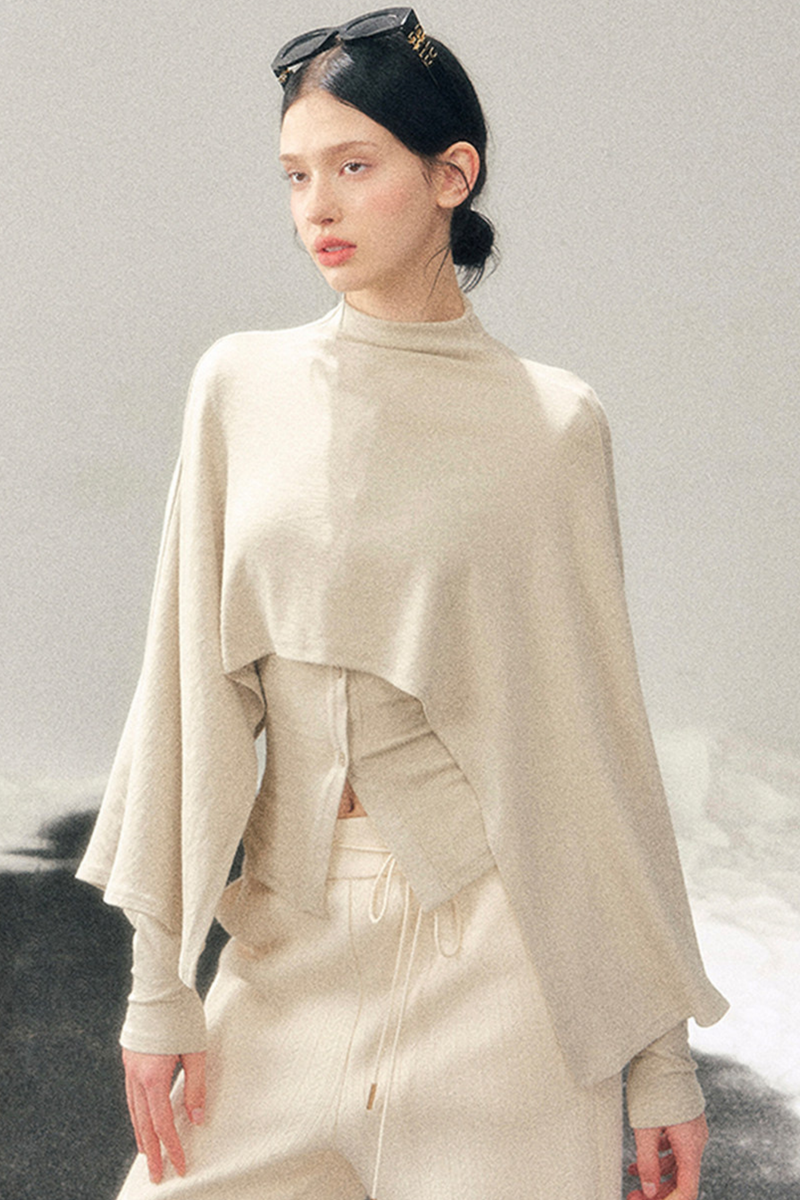 Mode Tight Shawl + Top