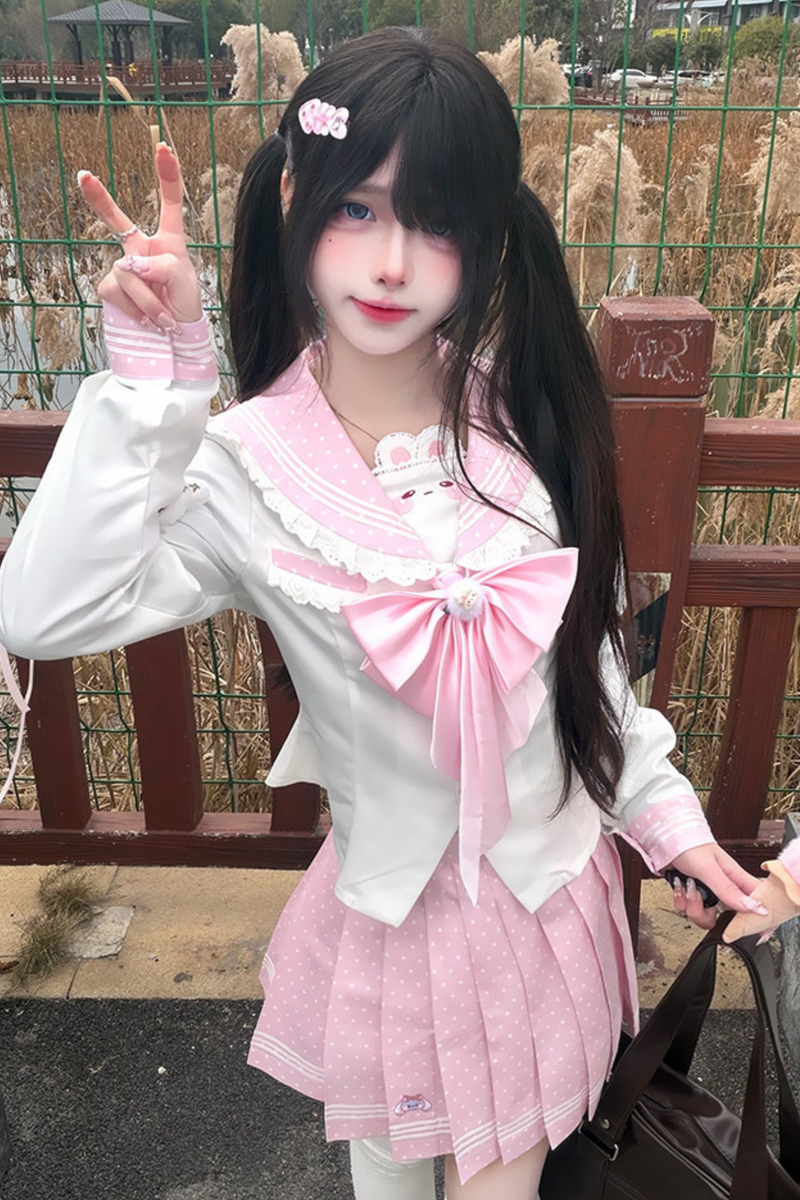 Rabbit Sailor Academy Matching Set