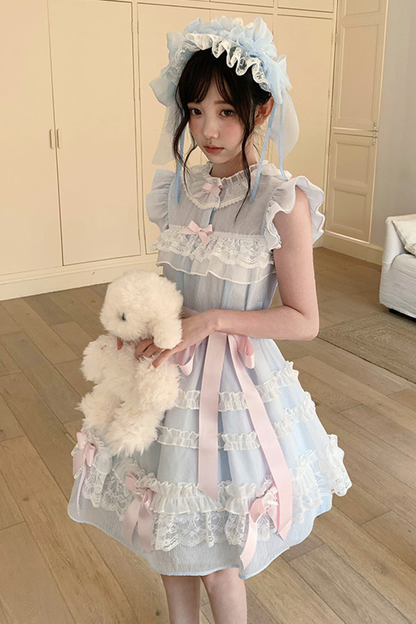 Ribbon Bow Princess Lolita Dress