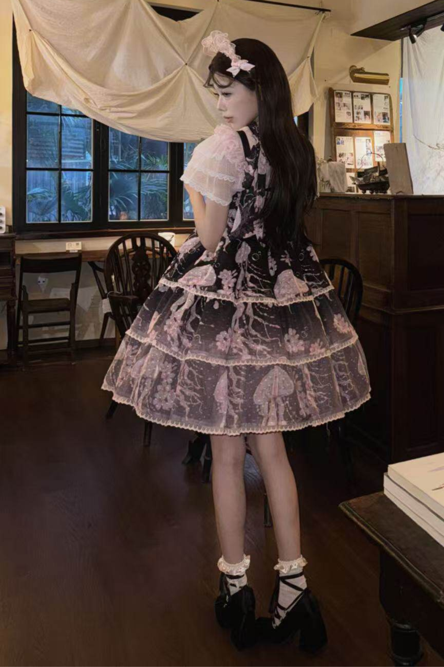 Sweet Jellyfish Sleeveless Lolita Dress