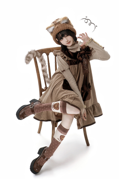 Edelweiss Fly Sleeve Dress