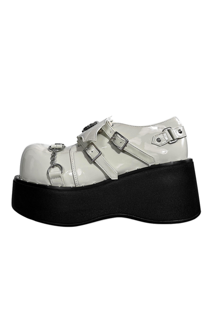 Punk Platform Dark Shoes