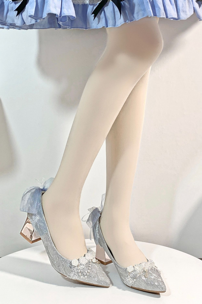 Streamer Ode Glitter High Heels