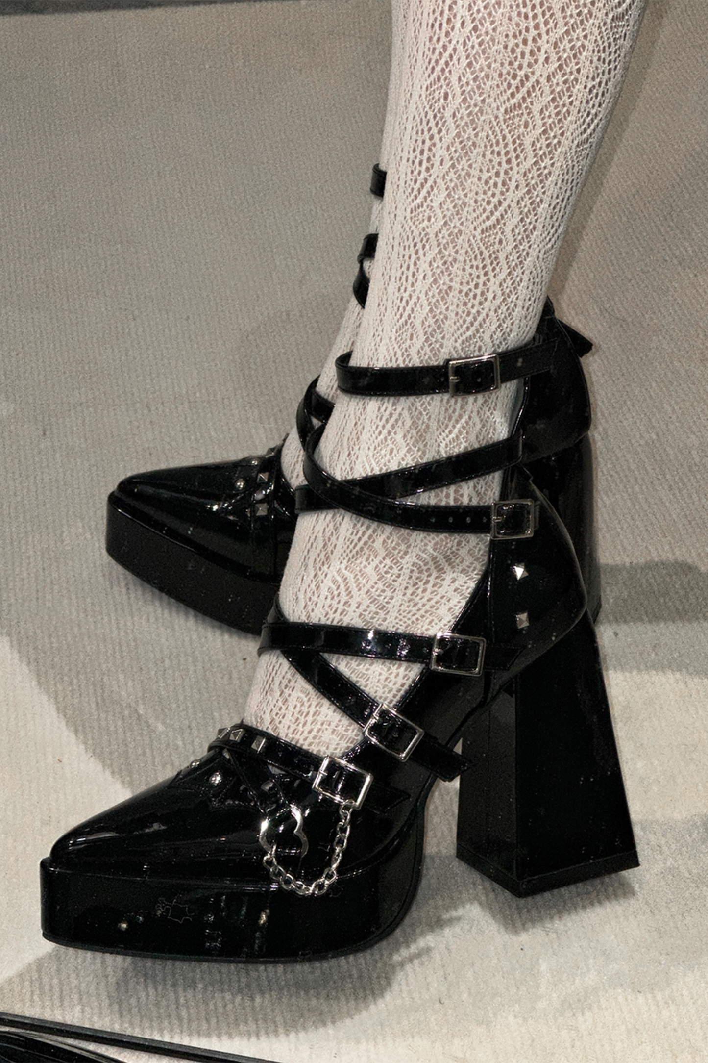 Gothic Lolita High Heels