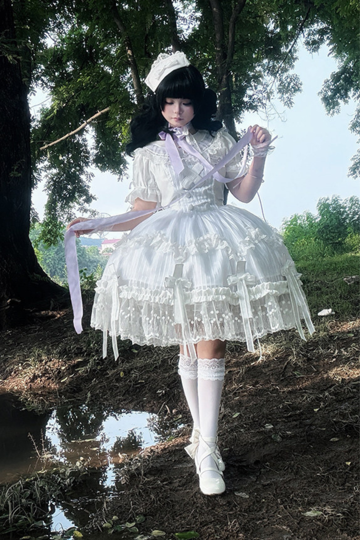 Angel Nurse Lolita Dress + Nurse Hat