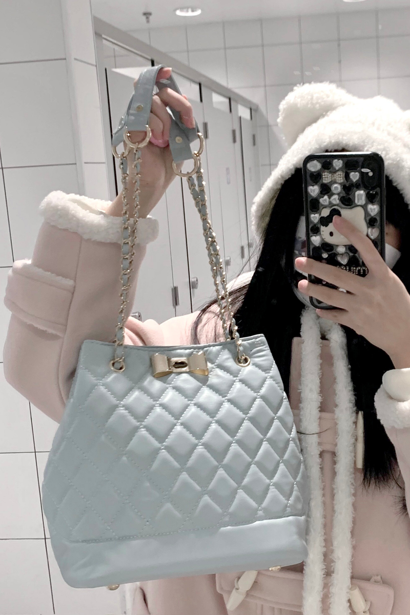 Quilted Bucket Bag