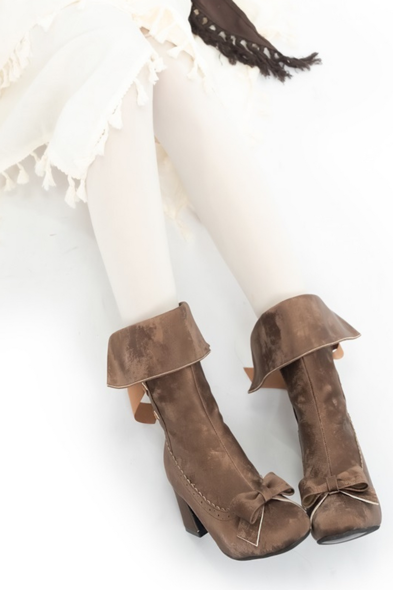 [pre-order] Mid-heel Lolita Boots