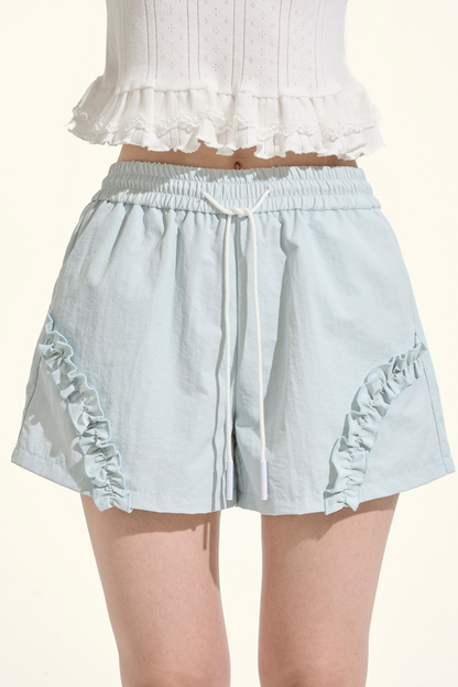 Ruffle Lake Blue Sporty Jacket + Pants
