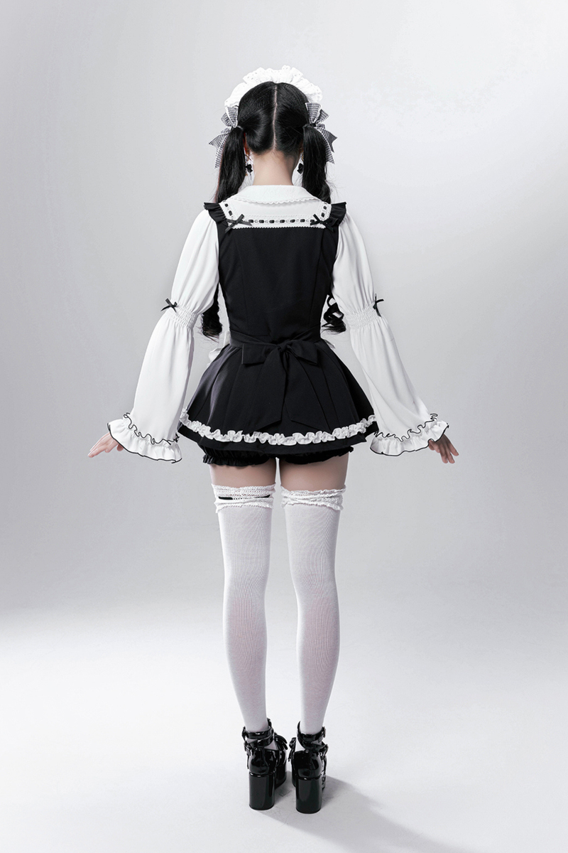 Sweet Maid Top + Shorts + Apron